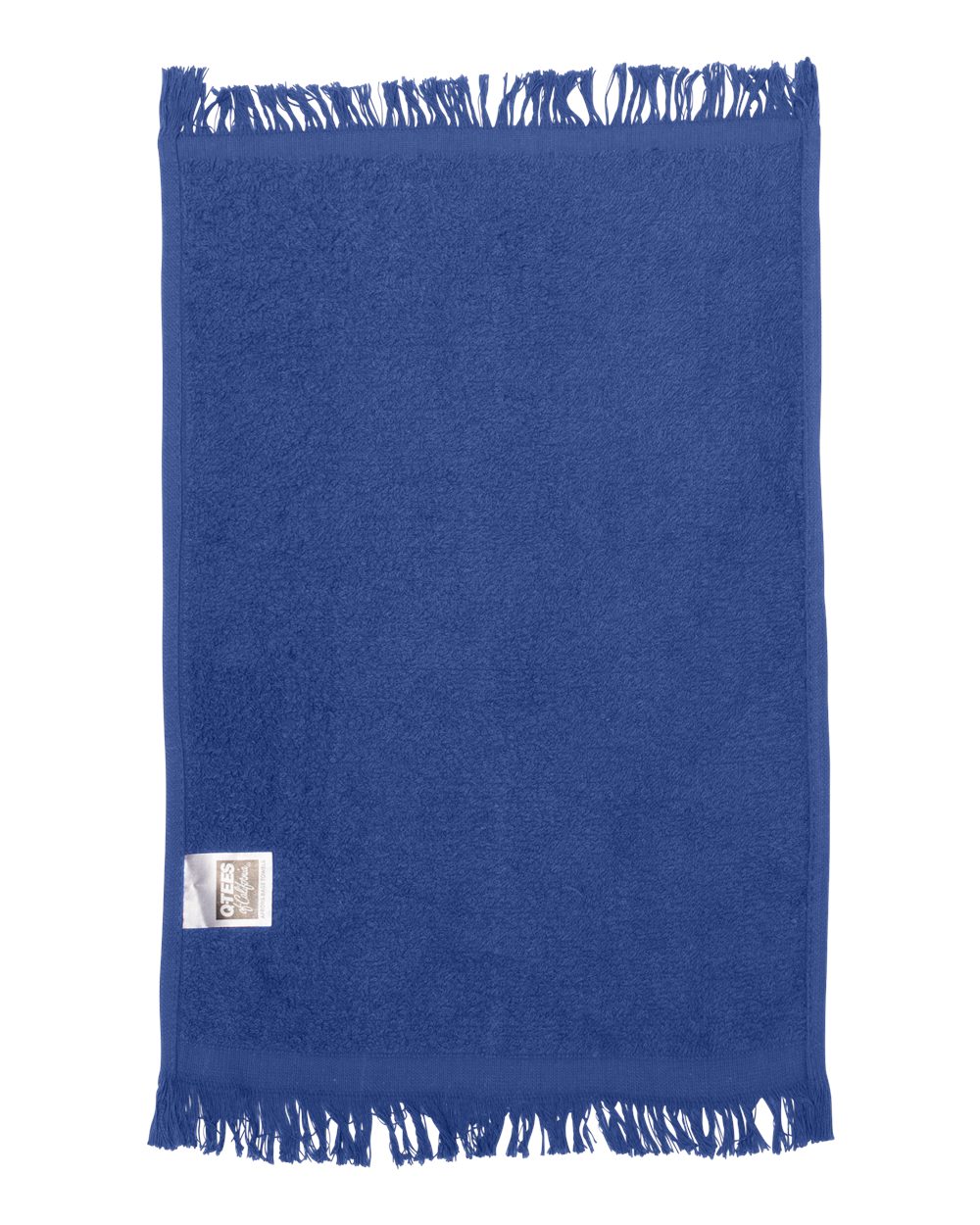 🔥 6 Pack Q-tees Fringed Fingertip Towel terrycloth 100% cotton 11" x 18 T100 - Picture 11 of 13