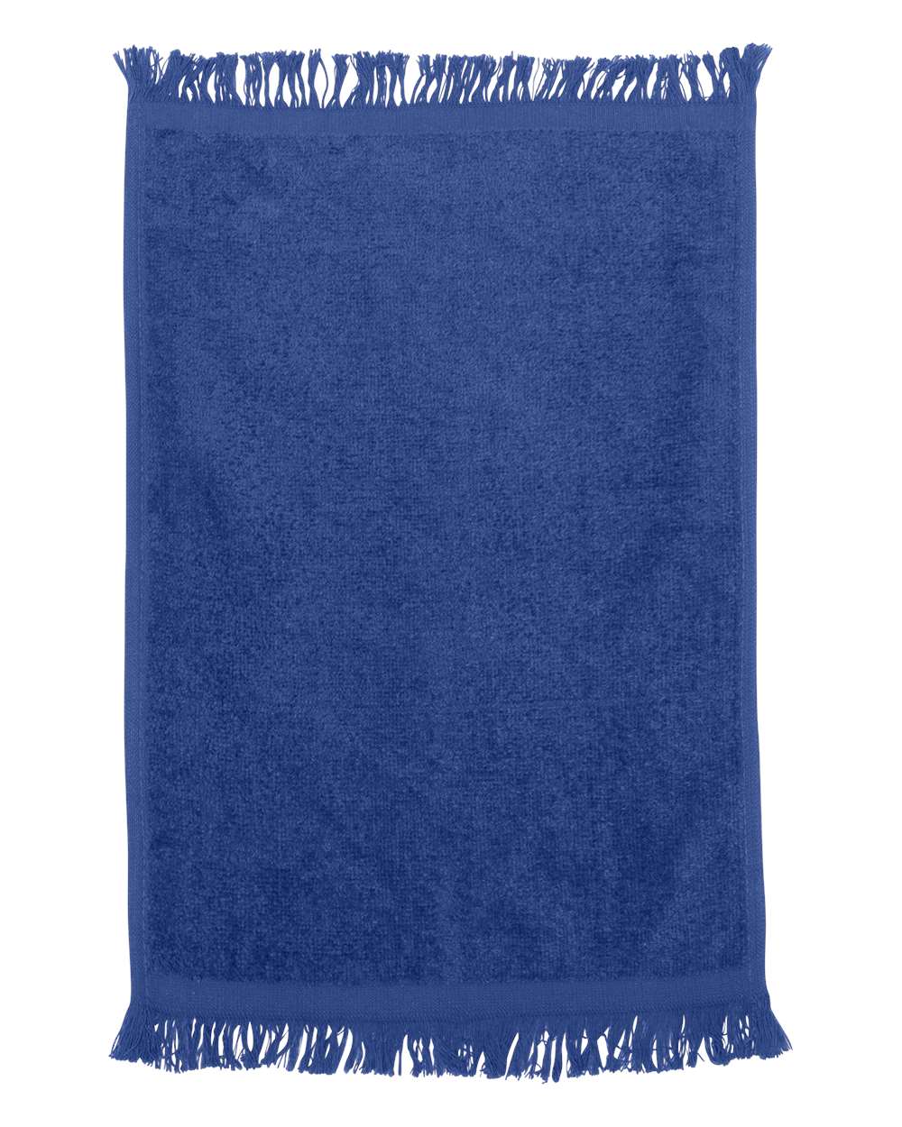 🔥 6 Pack Q-tees Fringed Fingertip Towel terrycloth 100% cotton 11" x 18 T100 - Picture 10 of 13