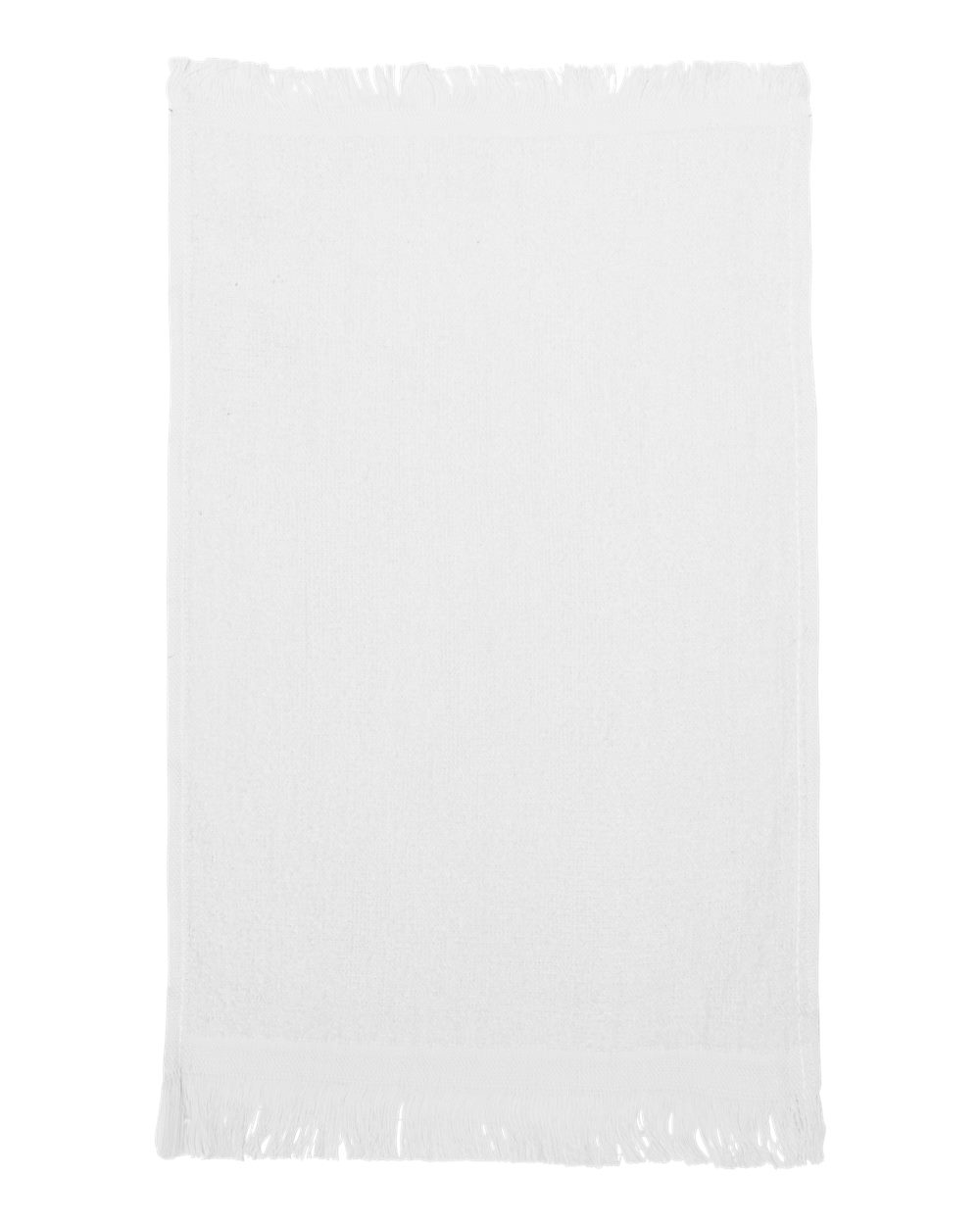 🔥 6 Pack Q-tees Fringed Fingertip Towel terrycloth 100% cotton 11" x 18 T100 - Picture 12 of 13