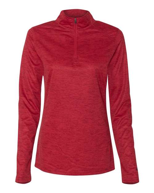 Women?s Tonal Blend Quarter-Zip Pullover-Badger