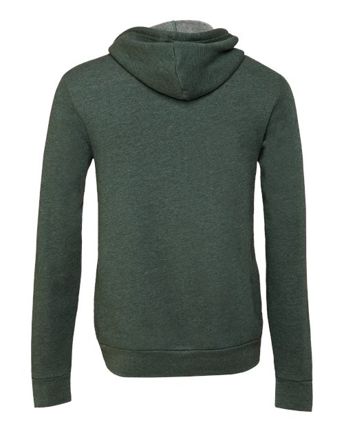 Unisex Sponge Fleece Full-Zip Hoodie Sweatshirt