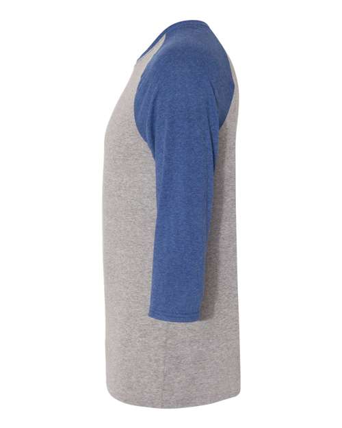 Unisex Triblend Three-Quarter Raglan Baseball T-Shirt