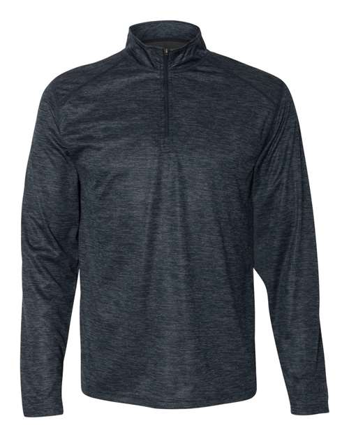 Men's Tonal Blend Quarter-Zip Pullover