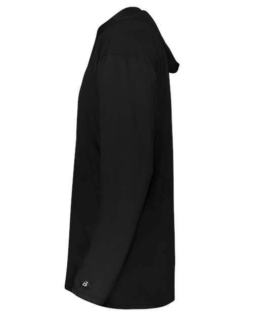 Youth B-Core Long Sleeve Hooded T-Shirt – Detail