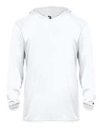 Badger 2105 - Youth B-Core Long Sleeve Hooded T-Shirt