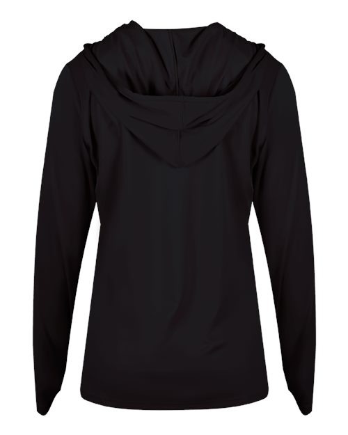 Women's B-Core Long Sleeve Hooded T-Shirt – Back