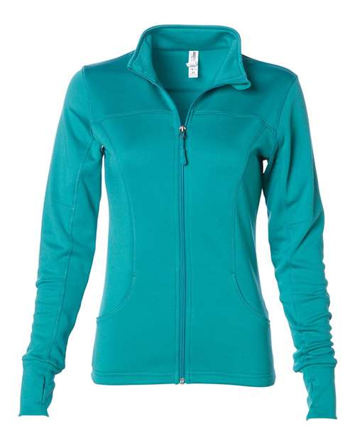 Independent Trading Co. Women's Poly-Tech Full-Zip Track Jacket EXP60PAZ
