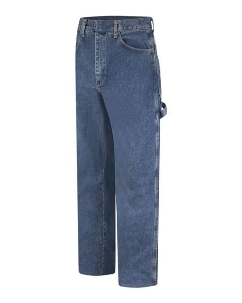 Men's Flame Resistant Pre-Washed Denim Dungaree