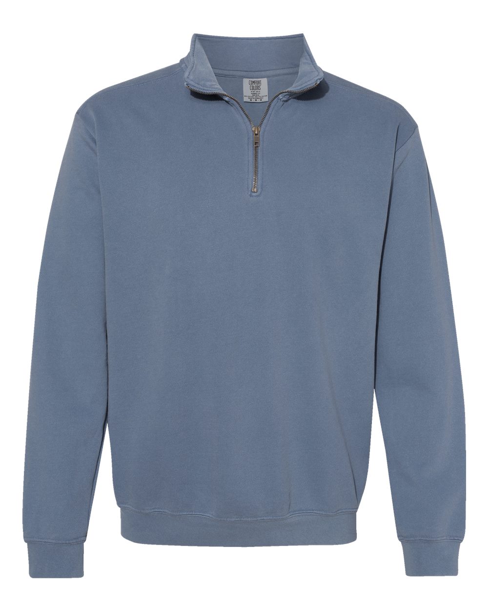 Comfort Colors 1580 Garment-Dyed Quarter Zip Sweatshirt 