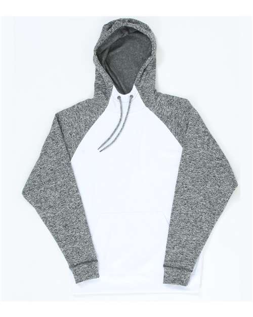 Colorblocked Cosmic Fleece Hooded Sweatshirt-J&#46; America