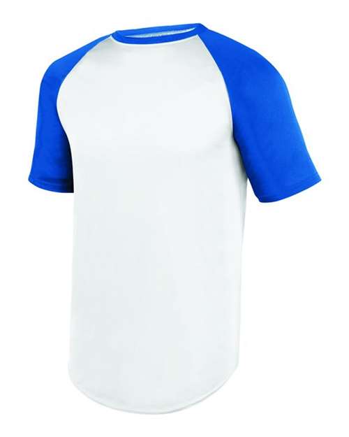 Unisex Wicking Short Sleeve Baseball Jersey