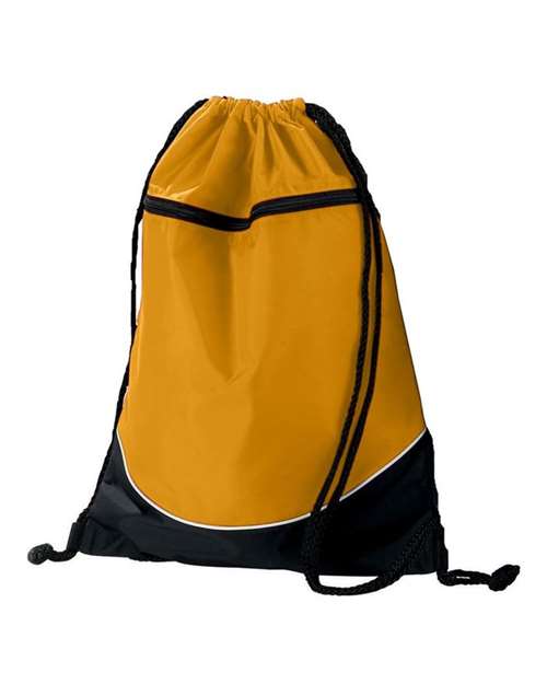 Tri&#45;Color Drawstring Backpack-Augusta Sportswear