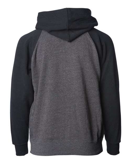 Youth Lightweight Special Blend Raglan Zip Hood