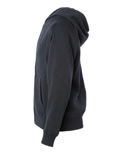 Toddler Lightweight Special Blend Raglan Zip Hood – Side