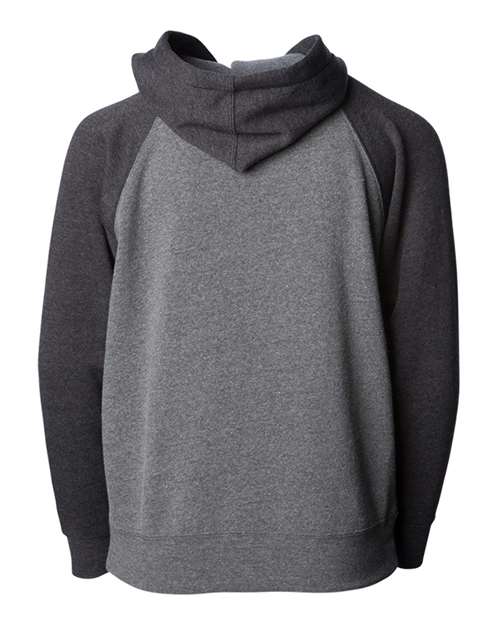 Toddler Lightweight Special Blend Raglan Zip Hood