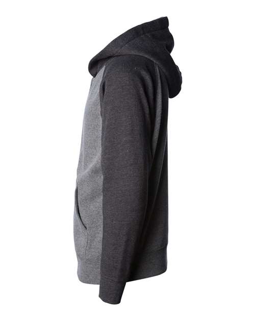 Toddler Lightweight Special Blend Raglan Zip Hood