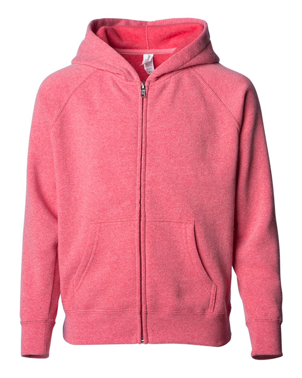 kids hoodies Toddler Lightweight Special Blend Raglan Zip Hood