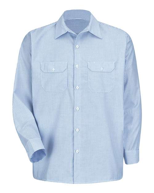 Deluxe Long Sleeve Uniform Shirt - Tall Sizes-