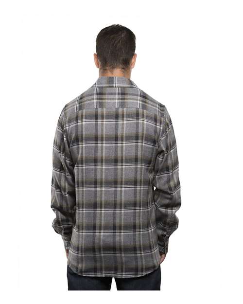 Men's Yarn-Dyed Flannel Shirt