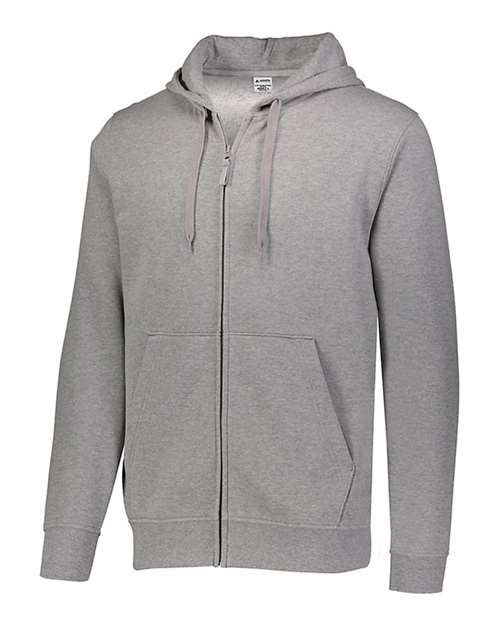 60/40 Fleece Full-Zip Hoodie-Augusta Sportswear