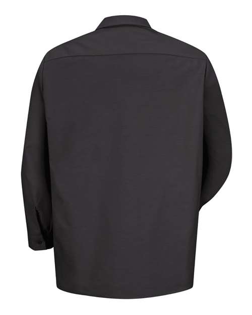 Men's Tall Industrial Long Sleeve Work Shirt