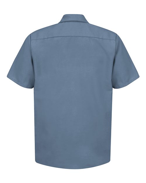 Men's Tall Industrial Short Sleeve Work Shirt