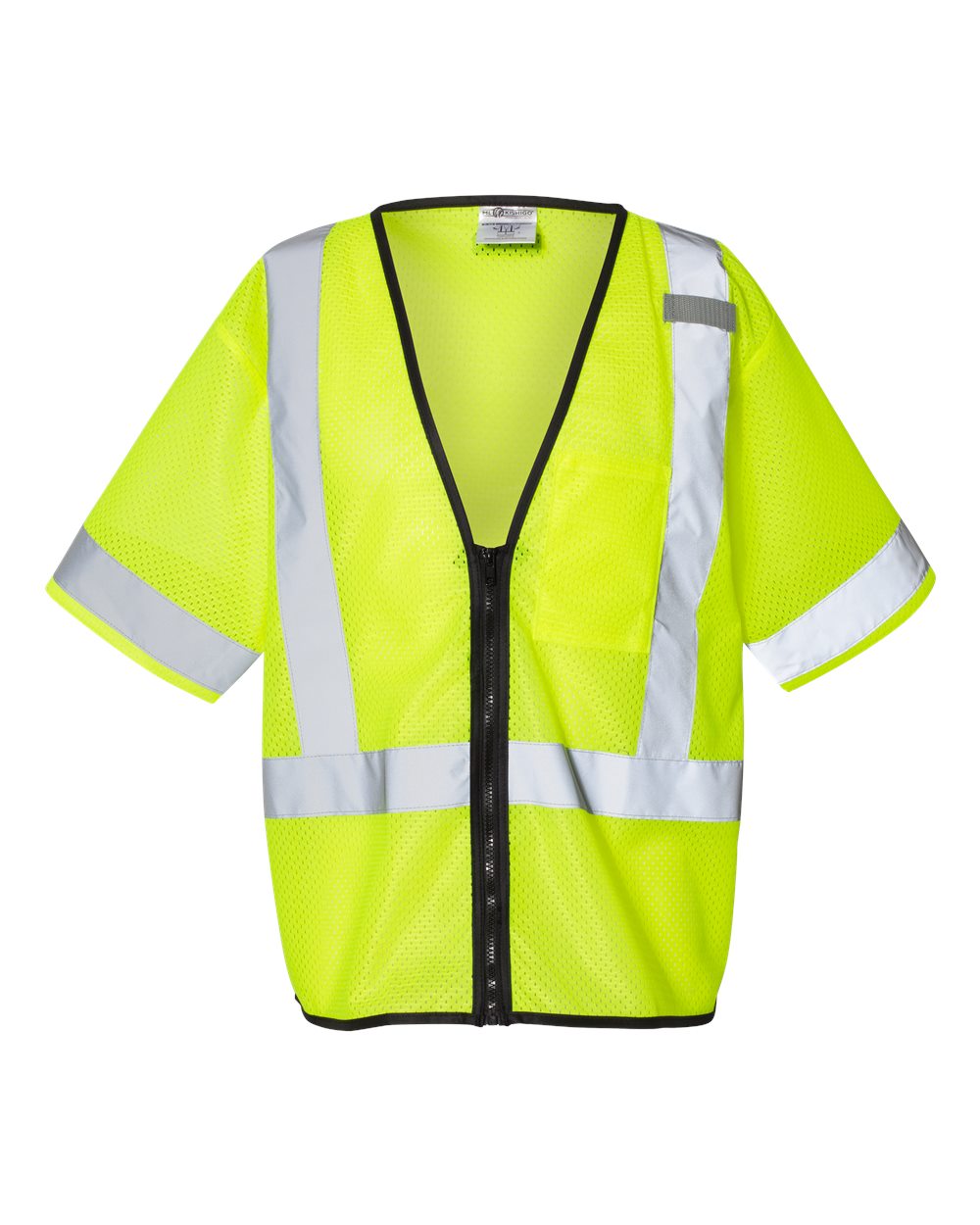 Kishigo 1567-1568 - Unisex Economy Single Pocket Zipper Vest