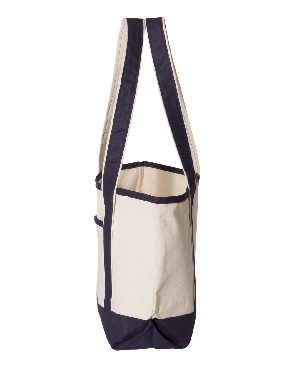🔥 Q-tees 20l Small Deluxe Tote 100% heavy cotton canvas Bag pocket Q125800 - 第 16/25 張圖片