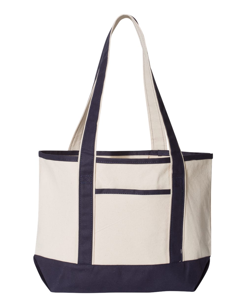 🔥 Q-tees 20l Small Deluxe Tote 100% heavy cotton canvas Bag pocket Q125800 - 第 14/25 張圖片