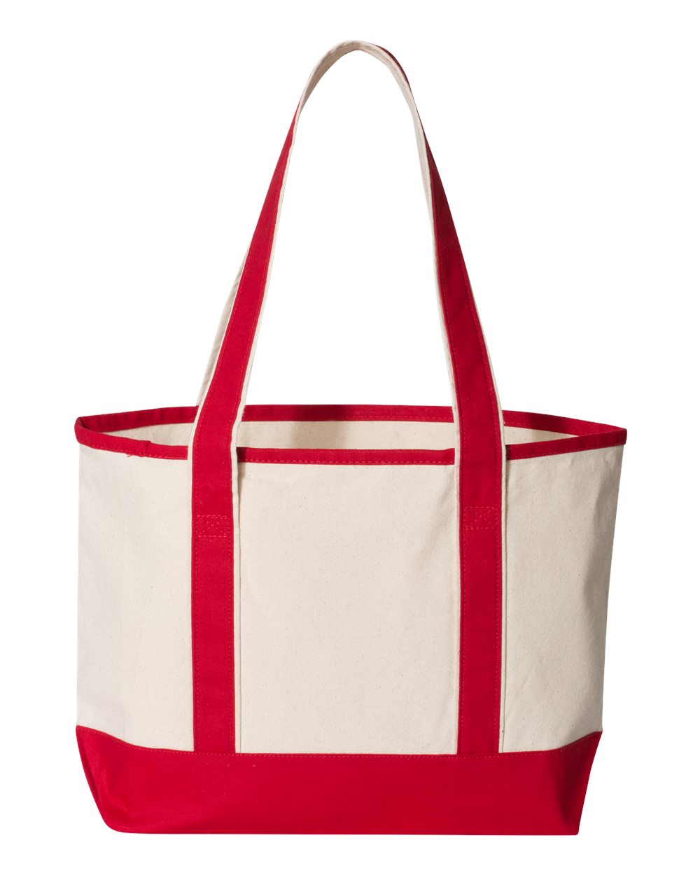 🔥 Q-tees 20l Small Deluxe Tote 100% heavy cotton canvas Bag pocket Q125800 - 第 21/25 張圖片