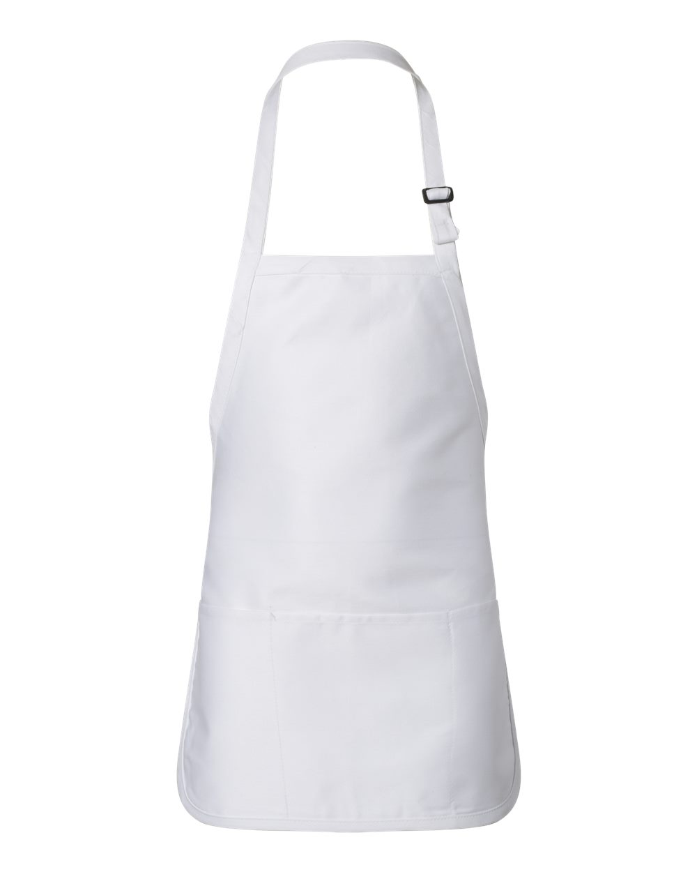 Full-Length Apron with Pouch Pocket-