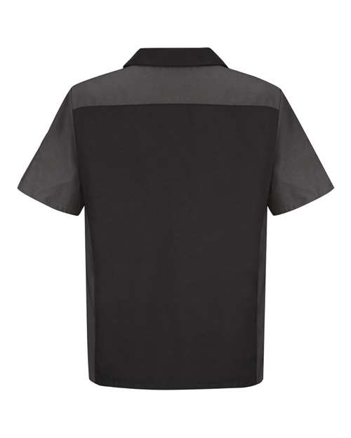 Men's Tall Short Sleeve Automotive Crew Shirt – Back