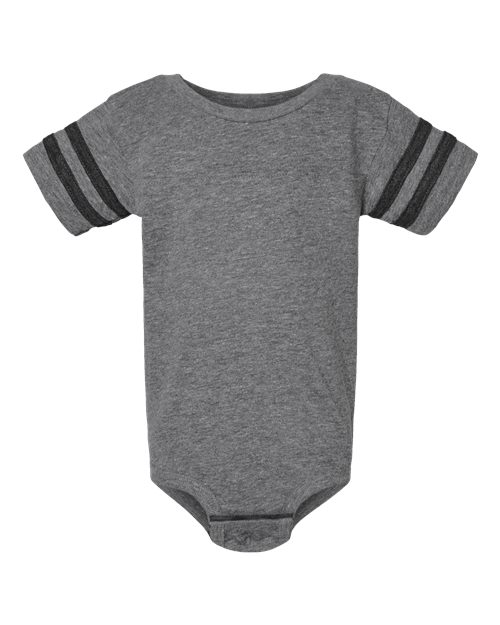 Rabbit Skins Infant Football Fine Jersey Bodysuit 4437
