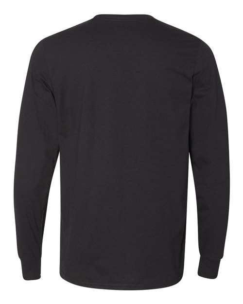Unisex Dri Power® CVC Performance Long Sleeve T-Shirt – Back