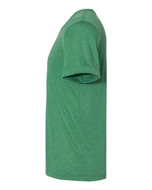 Unisex Triblend V-Neck Tee – Detail