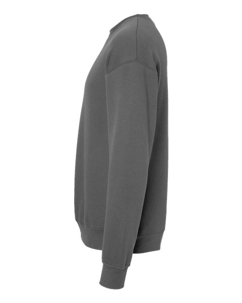 Unisex Sponge Fleece Drop Shoulder Crewneck Sweatshirt – Detail