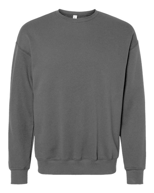 Unisex Sponge Fleece Drop Shoulder Crewneck Sweatshirt – Front