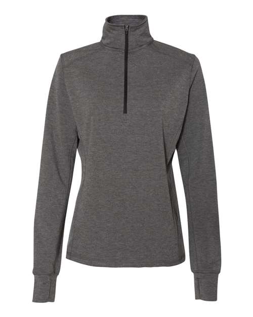 Women?s Omega Stretch Quarter-Zip Pullover-J&#46; America