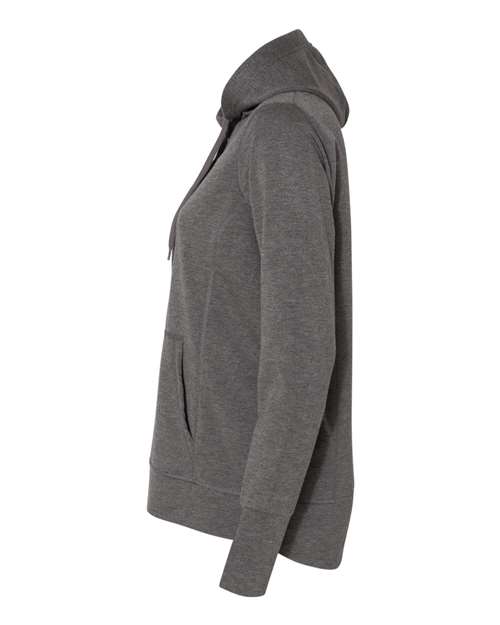 Women’s Omega Stretch Snap-Placket Hooded Sweatshirt – Detail