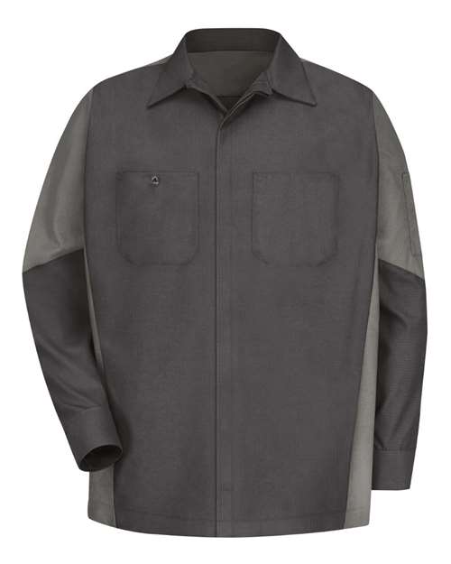 Men's Tall Long Sleeve Automotive Crew Shirt