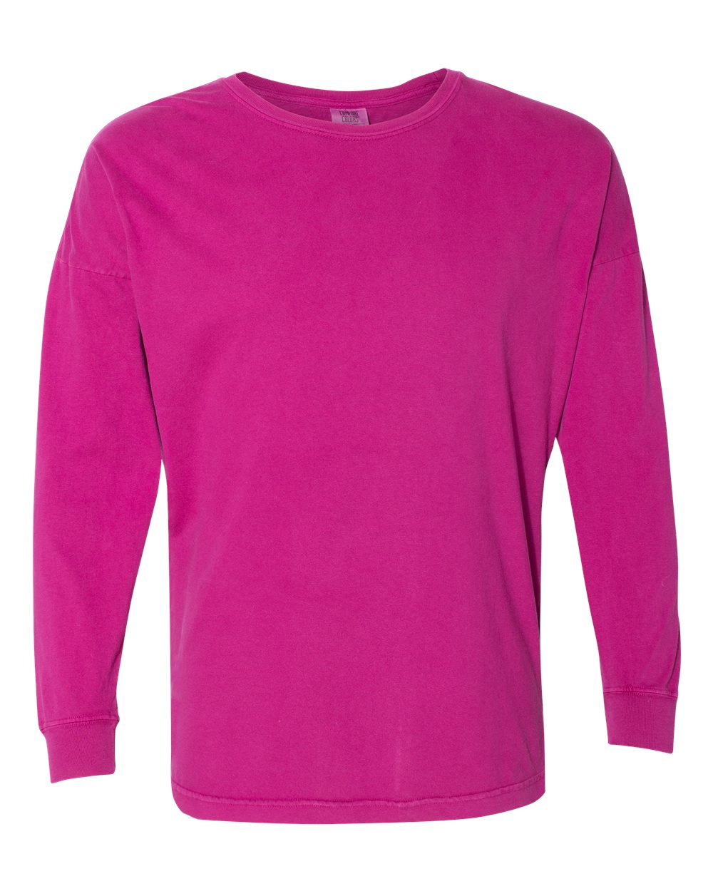 Comfort Colors Ladies Garment-Dyed T-Shirt, NEON PINK, Small