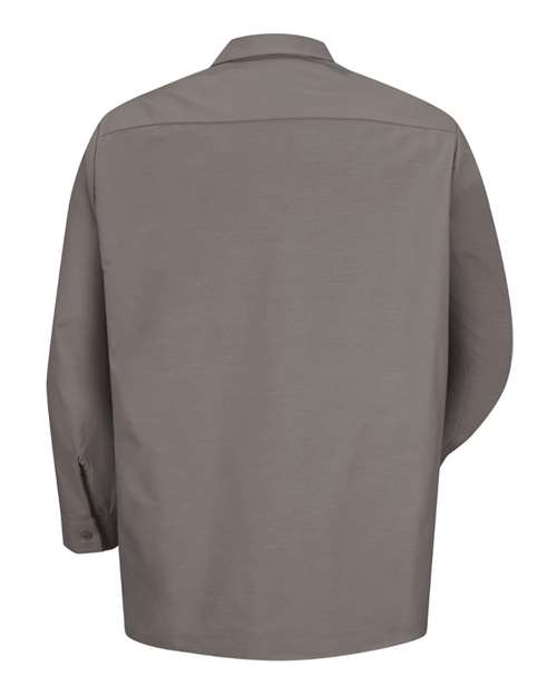 Men's Tall Industrial Long Sleeve Work Shirt