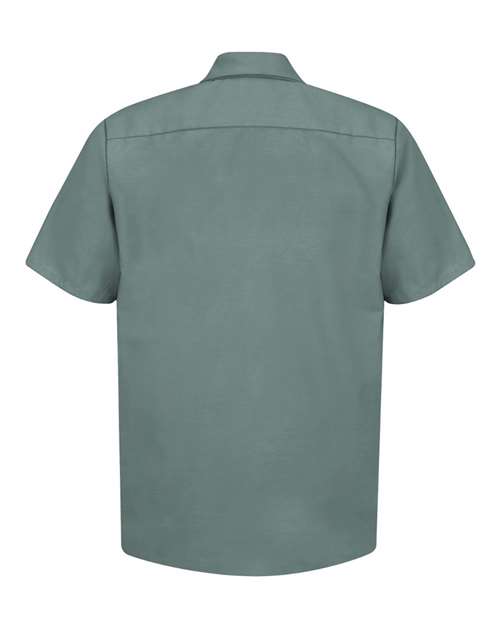 Men's Tall Industrial Short Sleeve Work Shirt