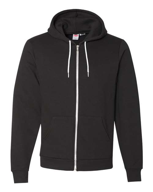 Unisex USA-Made Flex Fleece Full-Zip Hoodie Sweatshirt