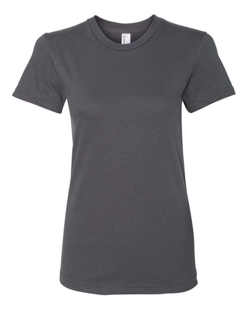 American Apparel Women’s USA-Made Fine Jersey Tee 2102US