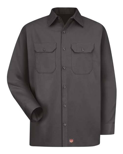 Men's Tall Utility Long Sleeve Work Shirt