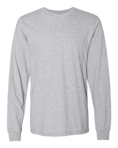 Unisex Fine Jersey Long Sleeve Tee – Front