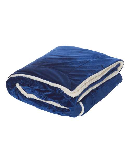 Oversized Mink Sherpa Blanket