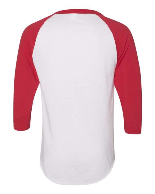 Unisex Three-Quarter Raglan Sleeve Baseball Jersey T-Shirt
