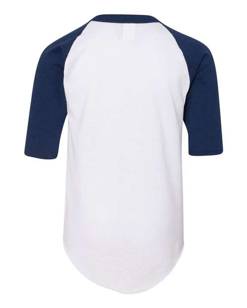 Youth Three-Quarter Sleeve Baseball Jersey